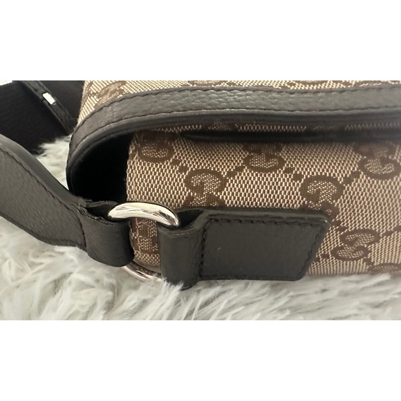 Gucci GG 449171 canvas flap messenger bag - Picture 9 of 16